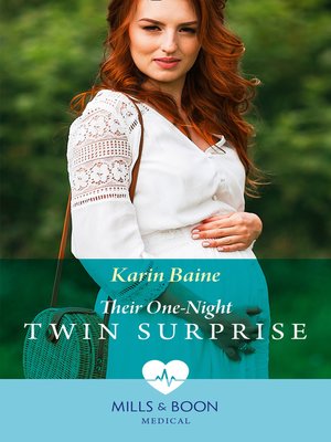 cover image of Their One-Night Twin Surprise